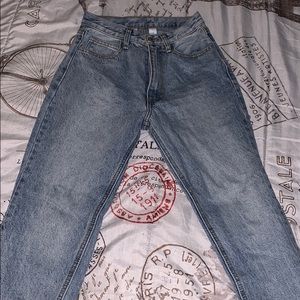 brandy melville high waisted jeans